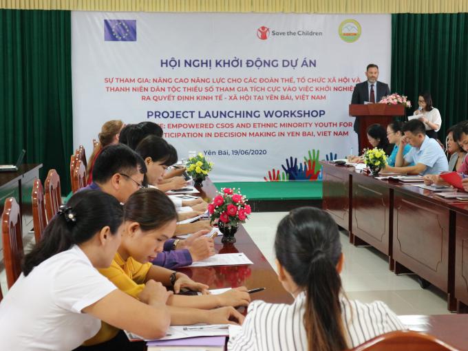  Empowered CSOs and ethnic minority youth for active participation in decision making in Yen Bai, Vietnam